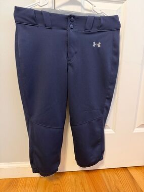 Under Armour Dark Navy Performance Capri Pants
